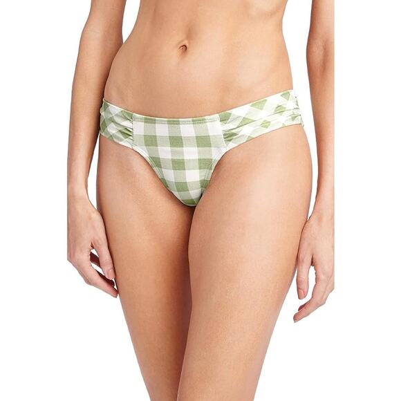 Robin Piccone Women’s Jemma Tab Side Hipster Bikini Bottom Size L - Picture 1 of 8